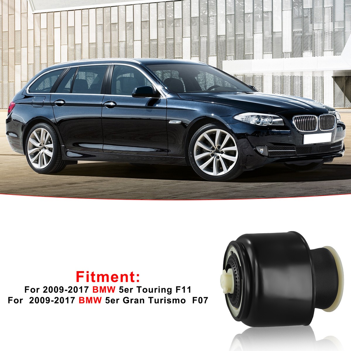 OE Ersatz Federbalg 37106781827 2x Luftfederbalg Hinten Für BMW 5er F11 Touring / F07 GT – OE-Qualität, 2 Jahre Garantie Luftfederung 2 Jahre Garantie