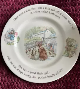 Wedgwood Mrs Tiggy Winkle #84 plate 6.75" & #11 Mug 3", a Beatrix Potter design - Picture 1 of 7