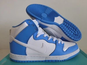 NIKE DUNK HIGH PREMIUM SB "RIVALRY" UNIVERSITY BLUE-WHITE SZ 8.5 [313171-411] - Picture 1 of 5