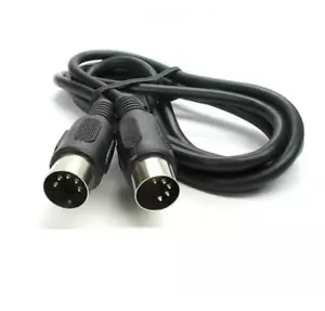 Connessione verde cavo MIDI 3 piedi con spine DIN 5 pin - nero - Foto 1 di 1