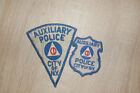 NYPD Auxiliary Police City Of NY  alt   - 2 Patch Set -