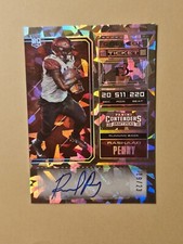 2018 Contenders Draft Picks #140 Rashaad Penny Cracked Ice Ticket RC AUTO /23