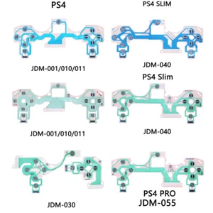 Mango Película Conductora Controlador Botón Cable Reparación para PS4/PS4 Slim/PS4 PRO - Imagen 1 de 13