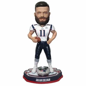 Julian Edelman New England Patriots Super Bowl LIII Champions Bobblehead NFL - Picture 1 of 1