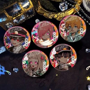 Toilet-bound Hanako-kun Laser Anime Badge Cosplay Decor Bag Pendants Trinkets - Picture 1 of 16