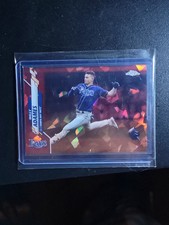 2020 Topps Chrome Sapphire Edition Red 4/5 Willy Adames #148 Tampa Bay Rays 