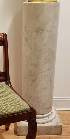 Marble Column/Pedestal 42" Tall Cover