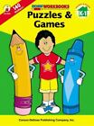 Puzzles & Games, Grades K - 1 (Home Workbooks)
