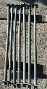 8 Hünnebeck Stirngeländer Geländer Schnellbaugerüst Dreikant Klinkergerüst #N24 - Bild 1 von 3