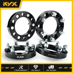 4Pcs 1" Wheel Spacers Adapters 6x5.5 For Toyota Tacoma 4Runner FJ Cruiser 12x1.5 - Picture 1 of 12