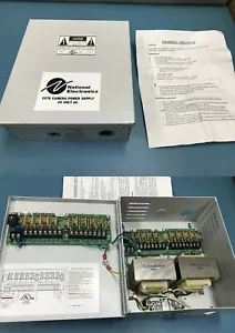 POWER-PLEX International * 24 VAC 8 AMP **CCTV -16 OUTPUT * POWER SUPPLY VG+ - Picture 1 of 12