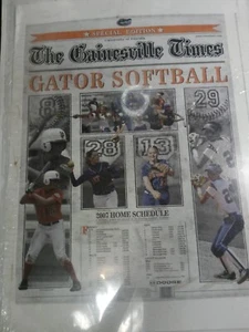UF Florida Gators Softball 2007 Poster - Picture 1 of 3