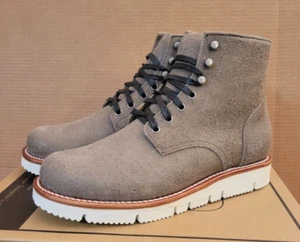 Georgia Boot Small Batch 6" Plain Toe Cut Wedge 8.5 Wide Grey GB00452 - Picture 1 of 11