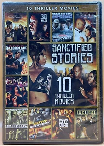 Sanctified Stories 10 Thriller Movies DVD 2014 **SEALED NEW** *Buy 2 Get 1 Free* - Picture 1 of 3