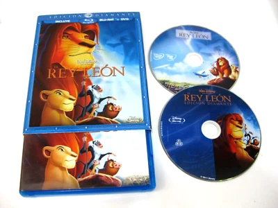 The Lion King Blu Ray + DVD Disney Animation (Diamond Edition) - Image 1 of 2