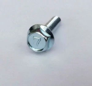 Perno hexagonal con brida M6, marca 7, 10-85 mm. J.I.S. Suzuki 01517 Kawasaki 130G - Imagen 1 de 6