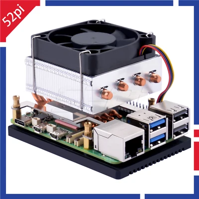 Low-Profile Plus CPU Cooler for Raspberry Pi 5 CPU Fan - Image 1 of 4