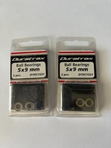 DURATRAX DTXC1531 - BEARINGS - 5 X 9MM (2 PACKS OF 2 EACH - TOTAL OF 4 PCS) NIP - Picture 1 of 1