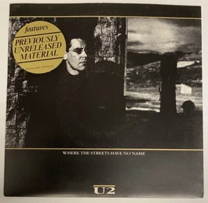 U2- WHERE THE STREETS HAVE NO NAME VINYL 7" SINGLE AUSTRALIA 1987 - Picture 1 of 2