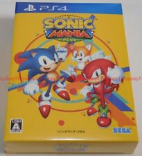 New PS4 SONIC MANIA PLUS Soundtrack CD Artbook Japan HSN-0049 4974365823870