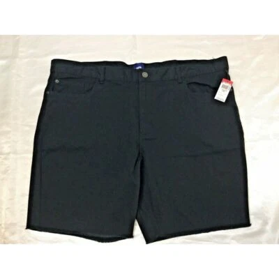 Pantalones Cortos Carga Route 66 Talla 42 Negros 5 Bolsillos Dobladillo con Flecos Jóvenes Hombres Nuevos con Etiquetas Foto 1 de 4