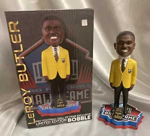 Leroy Butler Hall Of Fame Exclusive Bobblehead #/2022 8” New Green Bay Packers - Picture 1 of 6