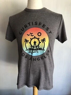 CURTIS FEST LOS ANGELES Official Unisex California Festival T-Shirt Size Small - Image 1 of 4
