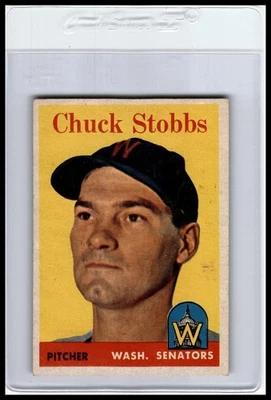 1958 Topps #239 Chuck Stobbs - Image 1 of 2