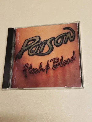 Flesh & Blood POISON (CD, 1990 CBS SONY, JAPAN) NM  - Image 1 of 4