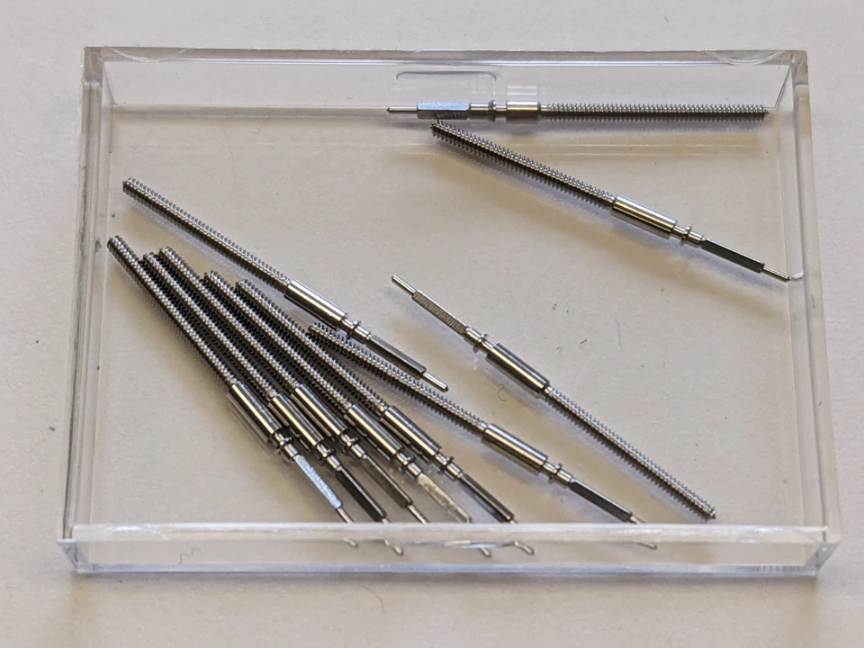 Winding Stems to Fit Omega Caliber 500 Swiss made  x 10 pieces - Image 1 of 4