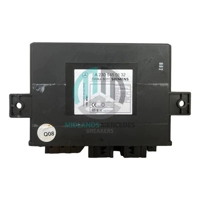 MERCEDES-BENZ CL W215 S class W220 SL R230 Keyless Central Locking Module ECU - Image 1 of 4