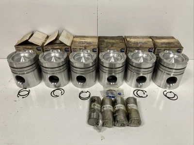6 OEM Engine Piston Kit For Cummins 855 N14 3804419 3801393 3095741 3051557 - Image 1 of 4