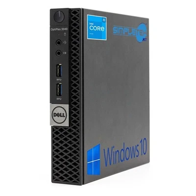 Dell 3040 Micro Mini PC Core i5 Win 10 Pro 16 GB RAM 2 TB SSD Desktop-Computer R - Image 1 of 4