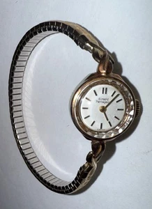 Reloj Girard Perregaux Vintage Oro 10K GF Relleno 17 Joyas Damas 928444 B2183 - Imagen 1 de 15
