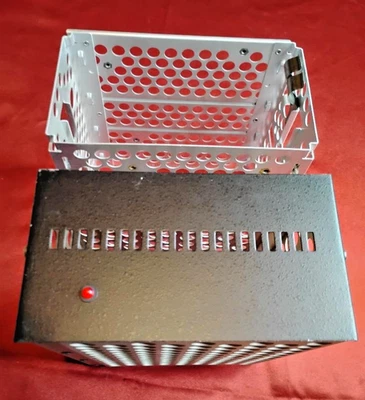 Vintage Compaq Luggable Hard Drive w/Faceplate and Floppy Mountaing Cages - Image 1 of 4