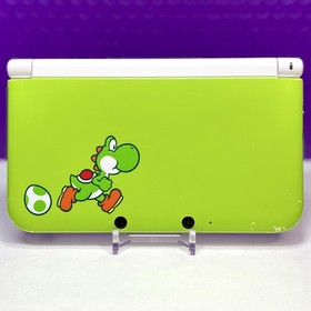 Nintendo 3DS XL Yoshi Edition Lime Green & White 4GB Handheld System Console