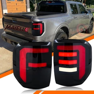 LED Tail Lights Assembly < Smoked Lens > for 2022 2023 2024 Ford Maverick XL XLT - Picture 1 of 6