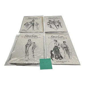 Great Copy Vintage Patterns, Set of 4 Retired Patterns Lot #10 Collectible - Picture 1 of 12