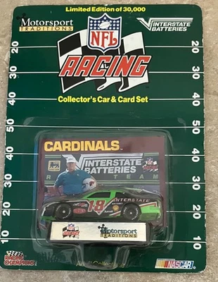 Arizona Cardinals #18 NFL Racing Nascar 1:64 Die-Cast Foto 1 de 4