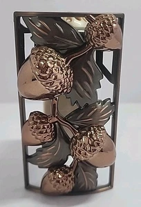 Bath & Body Works Bronze HERBST EICHELN BLÄTTER Wandblumen Steckwärmer - Bild 1 von 9