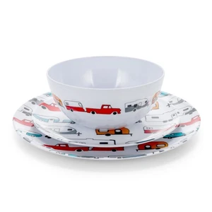 Camco LIBATC piatto insalata modello camper logo LIBATC melamina sfuso 53223 - Foto 1 di 4