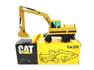 Caterpillar Cat 224 Wheeled Excavator - NZG 1:50 Scale Diecast Model #259 New - Picture 1 of 4