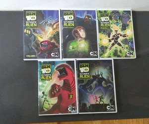Ben 10: Ultimate Alien Complete Series (DVD, 2011-2012, 10-Disc-Set) RARE M40 - Picture 1 of 9