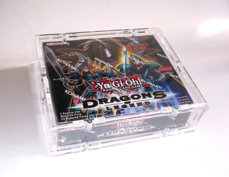 Yugioh Dragons of Legend Booster Display 1.Auflage Deutsch Neu OVP Acryl-Case - Bild 1 von 4
