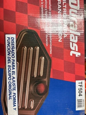 Transmission filter for Ford Expedition, F-150, Explorer, Transit Duralast TF504 - Image 1 of 2