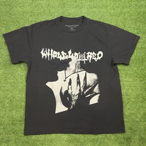 Playboi Carti T Shirt Mens XL Black Whole Lotta Red Sympath Vamp Double Boxy - Picture 1 of 5