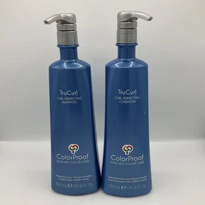 COLORPROOF TRUCURL Curl Perfecting Shampoo & Conditioner Duo 25.4 oz - Picture 1 of 2