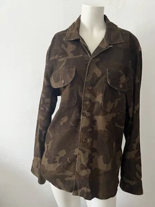 Chaqueta de pana Wallace Barnes para hombre talla mediana camuflaje granero marrón tareas agrícolas - Imagen 1 de 7