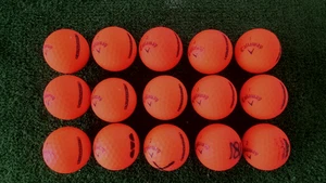 15 Callaway Supersoft Matte Orange Golfbälle - AAAA - AAAAA - Bild 1 von 1