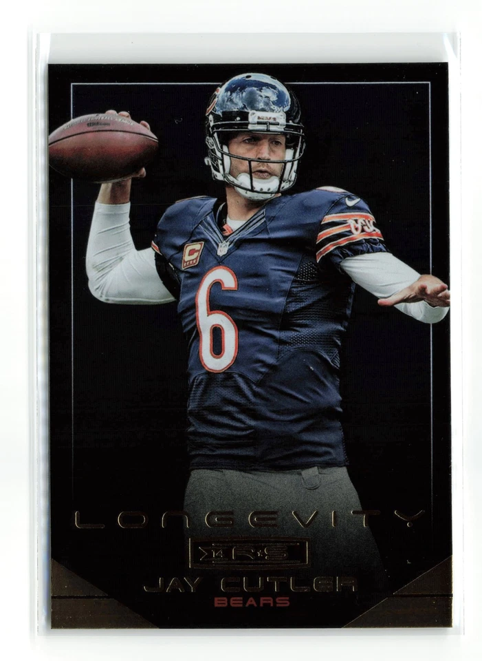 2014 PANINI ROOKIES STARS LONGEVITY JAY CUTLER #5 BEARS LOGEVITY - Image 1 of 2